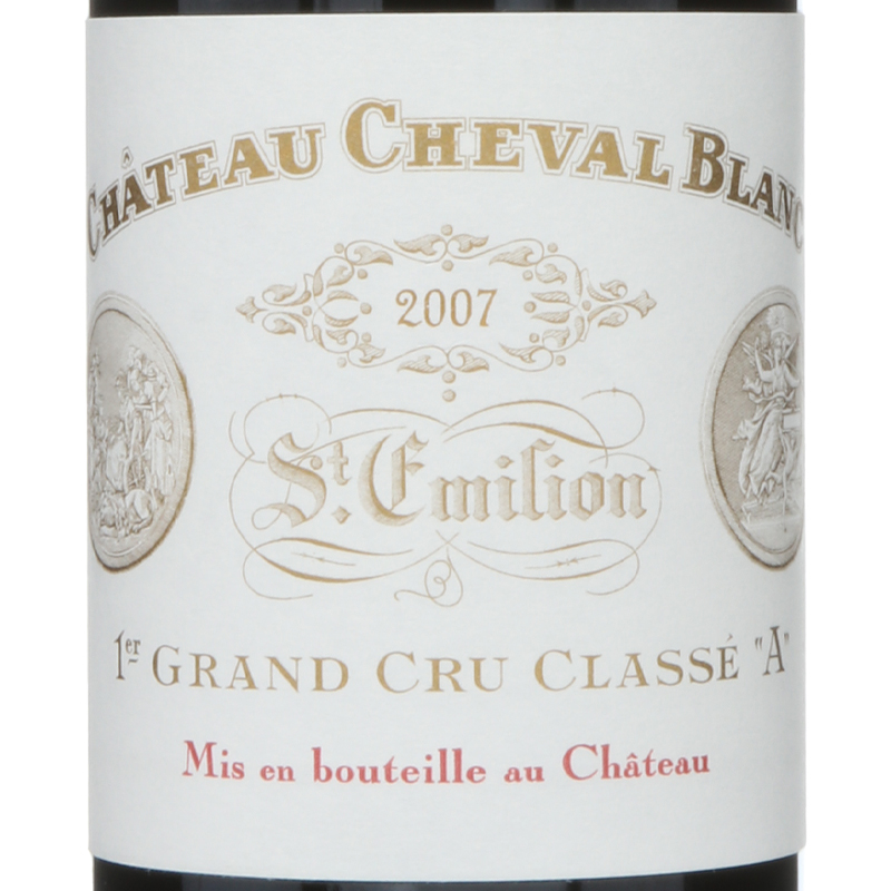 シャトーシュヴァル ブラン ハーフサイズ 375ml　2007