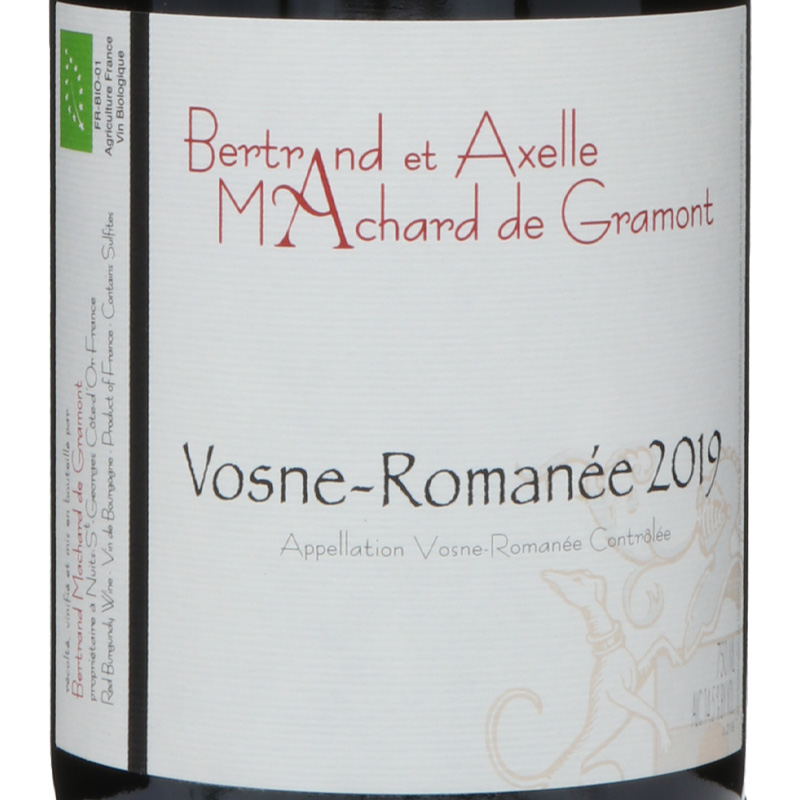 ドメーヌ ベルトラン エ アクセル マシャール ド グラモン	ヴォーヌ　ロマネ	2019