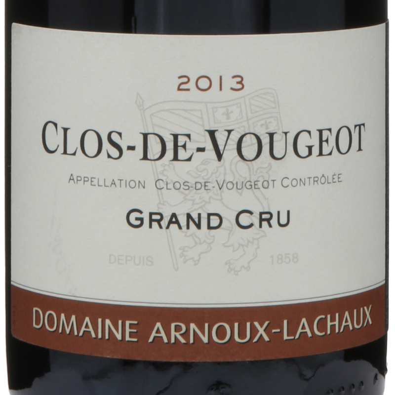 アルヌー　ラショー　クロドヴージョ　グラン　クリュ	2013