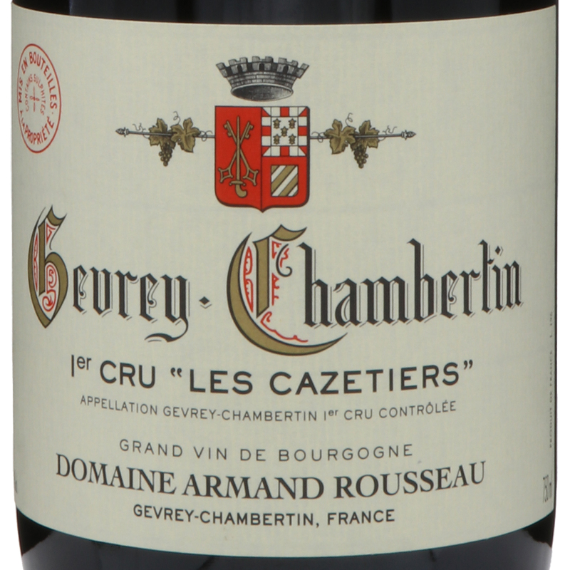 【アルマンルソー】 ジュヴレ シャンベルタン プルミエ・クリュ・カズティエ 2019