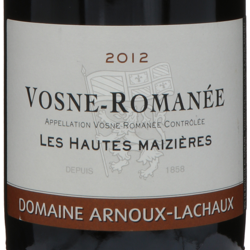 アルヌー　ラショー　ヴォーヌ　ロマネ　レゾートメジエール　2012