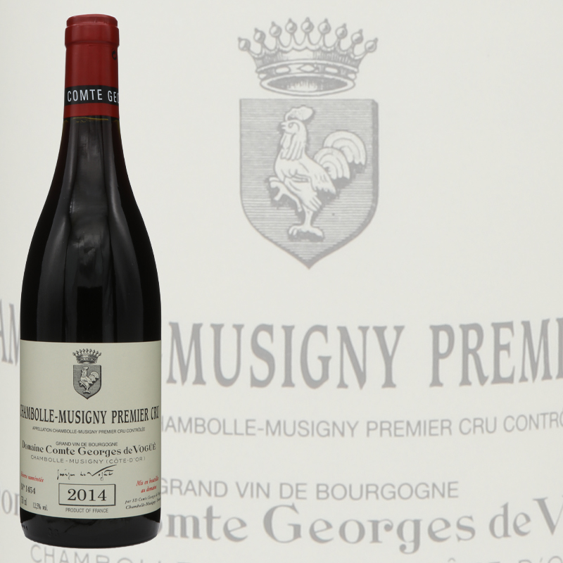 シャンボール・ミュジニィの頂点 ヴォギュエ シャンボール・ミュジニー プルミエクリュ 2014