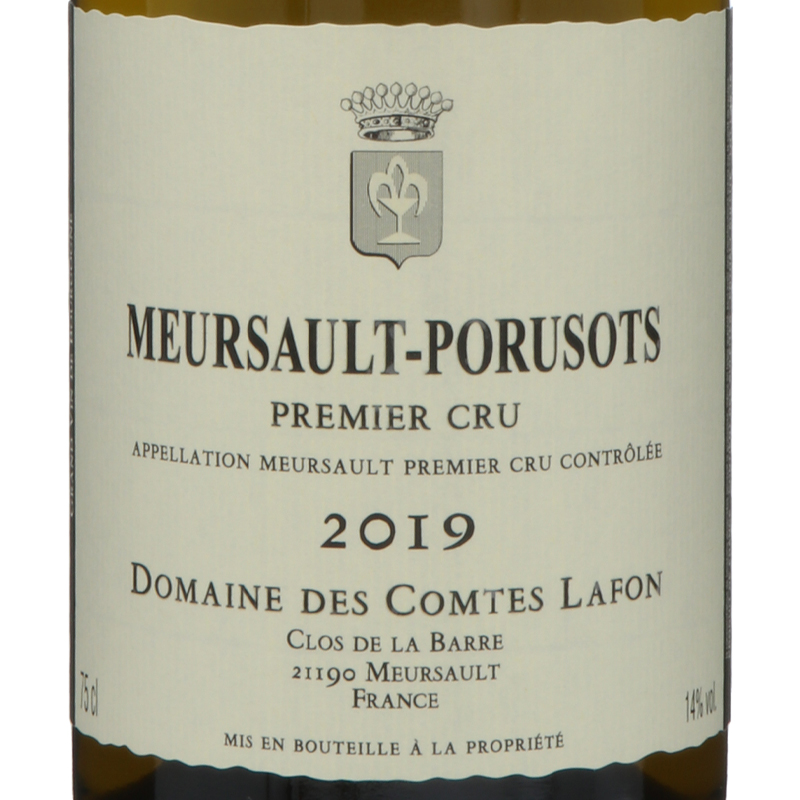 コント ラフォン ムルソー プルミエクリュ ポリュゾ 2019