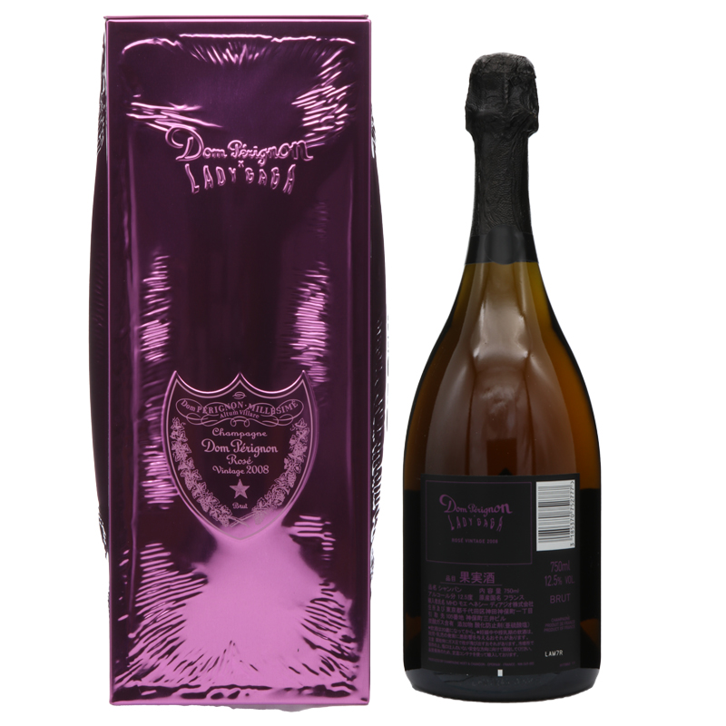 ドン・ペリニョン ロゼ 2008 レディ・ガガ限定ギフトBOX