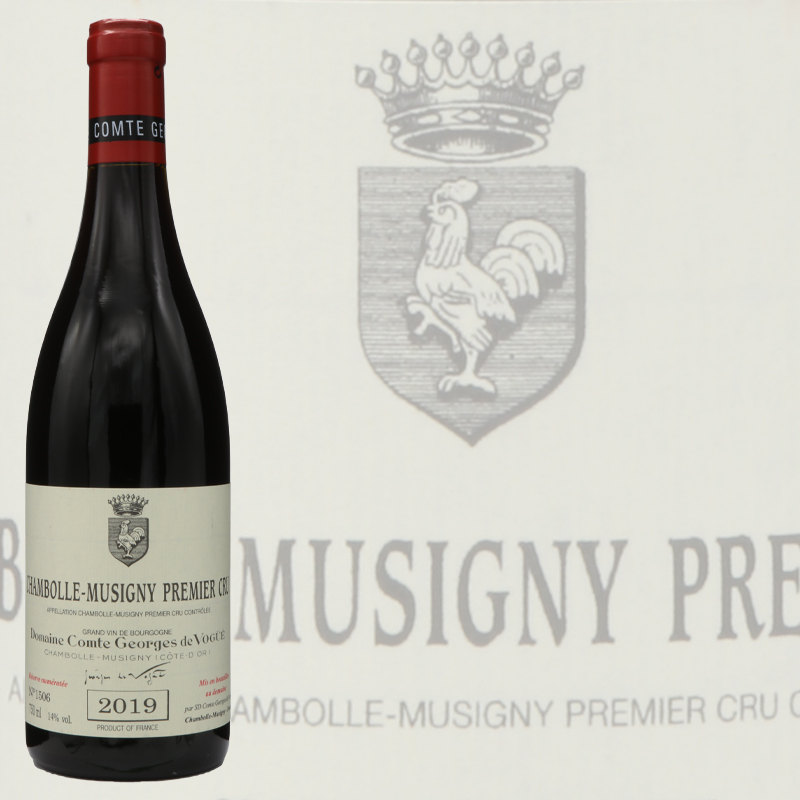 シャンボール ・ ミュジニィの頂点 　  ヴォギュエ      シャンボール・ミュジニー プルミエ クリュ2019