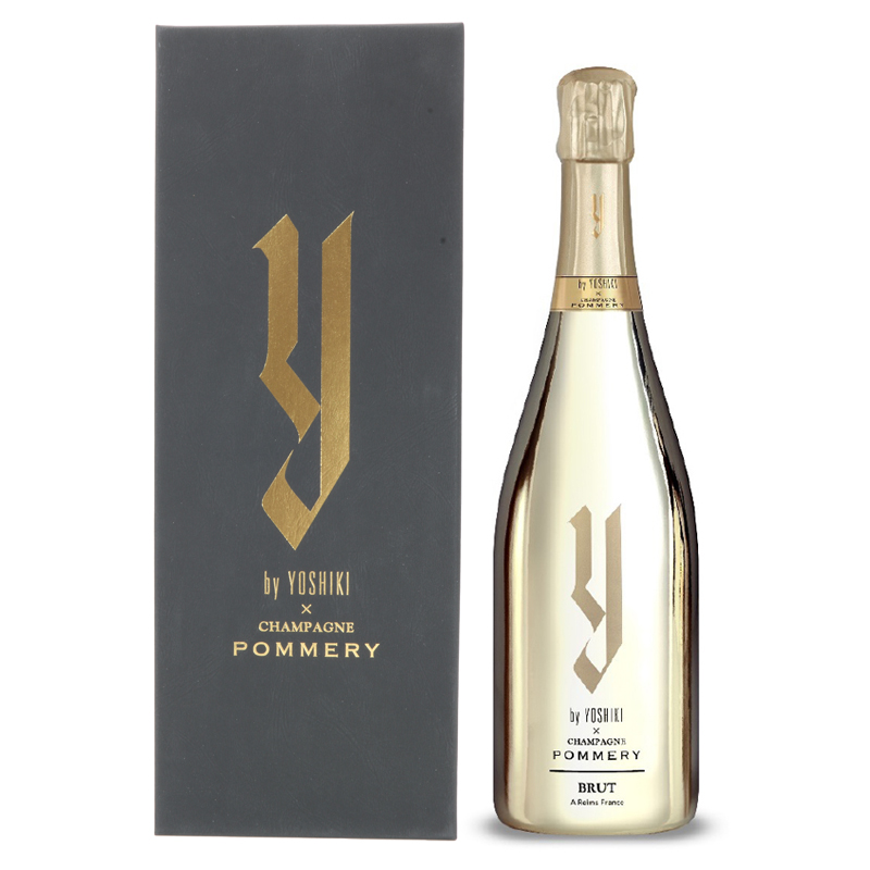 ワイ・バイ・ヨシキ×シャンパーニュ ポメリー ブリュット 1本箱入り