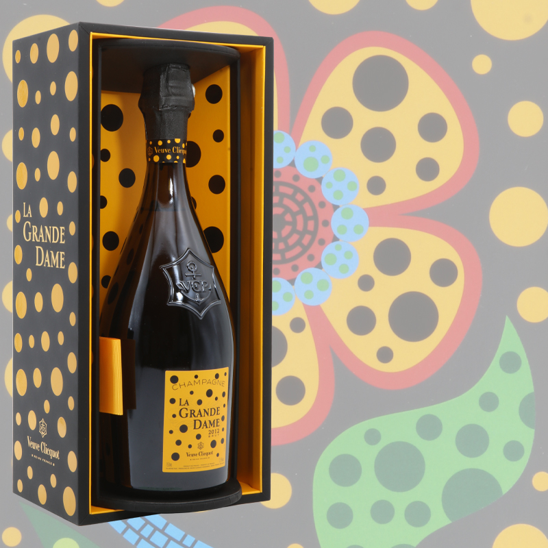 【ヴーヴ クリコ】 ラ・グラン・ダム ブリュット 2012 草間彌生コラボレーションボトル
