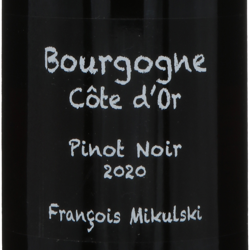 ドメーヌ・フランソワ・ミクルスキ ブルゴーニュ コート・ドール赤 2020