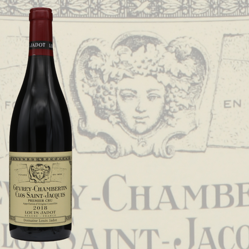 【 ルイジャド 】 ジュヴレ・シャンベルタン プルミエ・クリュ クロ・サン・ジャック 2018