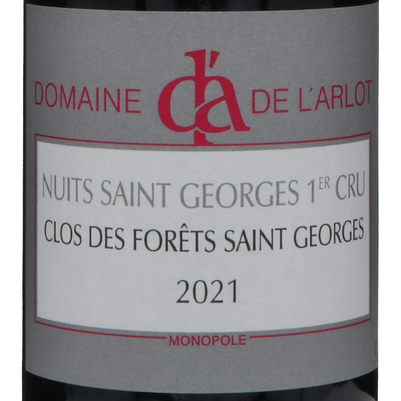 ドメーヌ・ド・ラルロ ニュイ・サン・ジョルジュ・プルミエ・クリュ・クロ・デ・フォレ・サン・ジョルジュ 2021