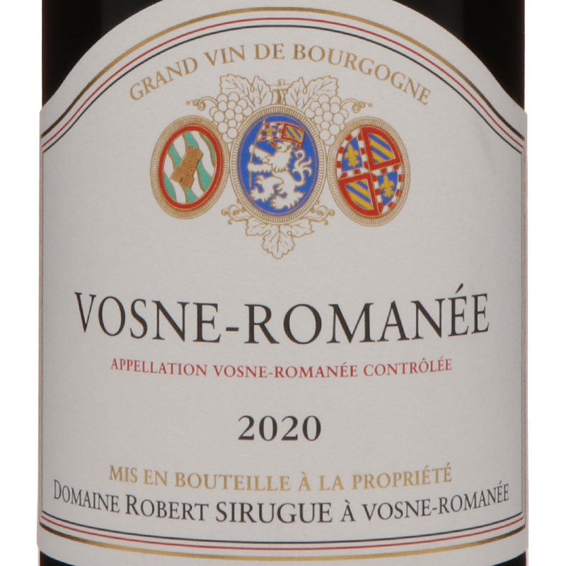 ドメーヌ ロベール シリュグ ヴォーヌロマネ 2020