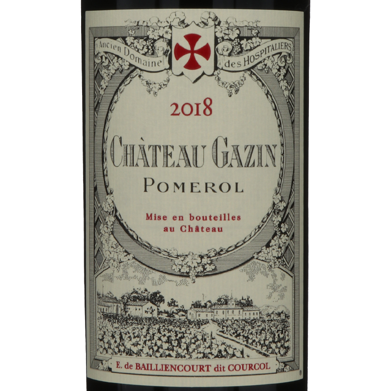 シャトー ガザン 2018 (ポムロール・シャトー・ペトリュスの隣！)