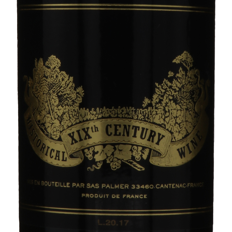 シャトーパルメ ヒストリカル19th センチュリー L.20.17 パルメ来日! 醸造責任者セバスチャンのサイン入りボトル