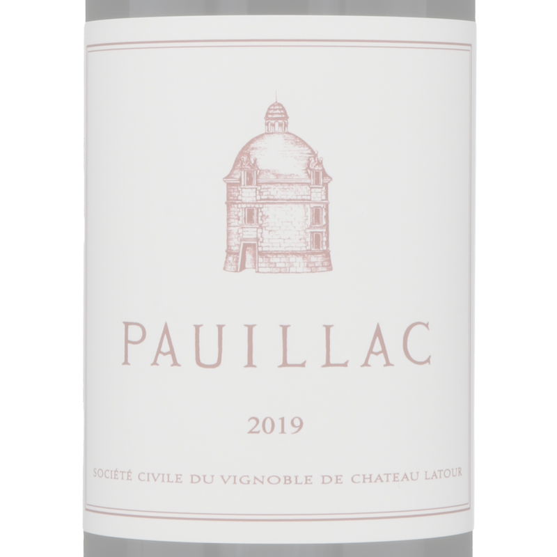 シャトーラトゥール サードラベル 　ポイヤック ド ラトゥール2019