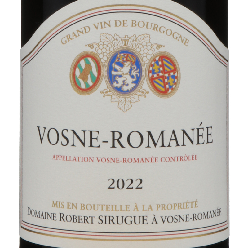 ドメーヌ ロベール シリュグ ヴォーヌロマネ 2022