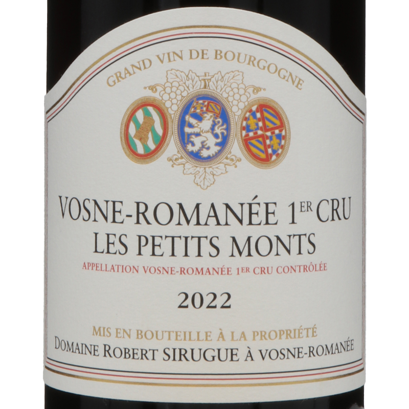 ドメーヌ ロベール シリュグ ヴォーヌ ロマネ プルミエクリュ レ プティ モン 2022