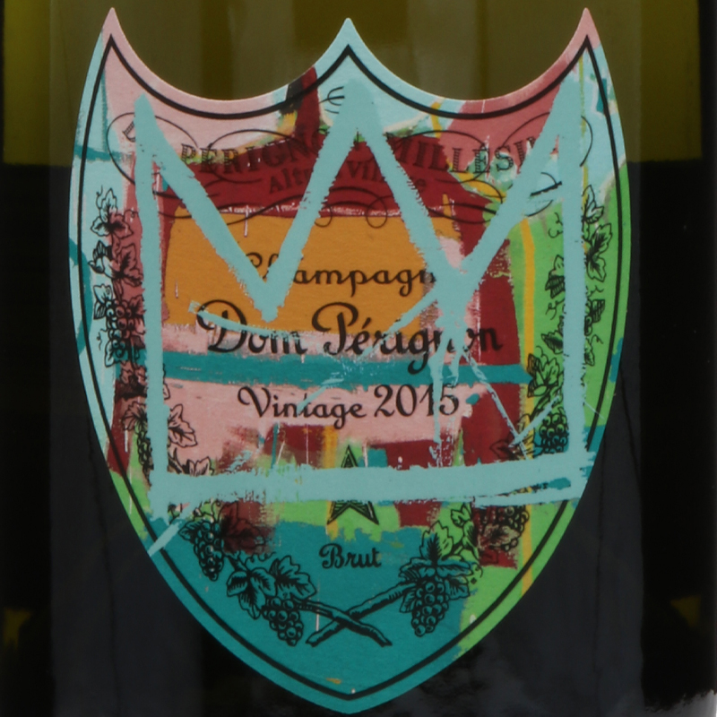 ドン ペリニヨン ヴィンテージ 2015 トリビュート・トゥ・バスキア コレクション ラベル水色