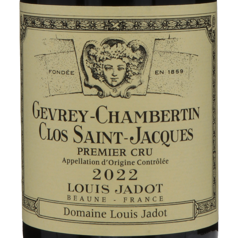 【 ルイジャド 】 ジュヴレ・シャンベルタン プルミエ・クリュ クロ・サン・ジャック 2022