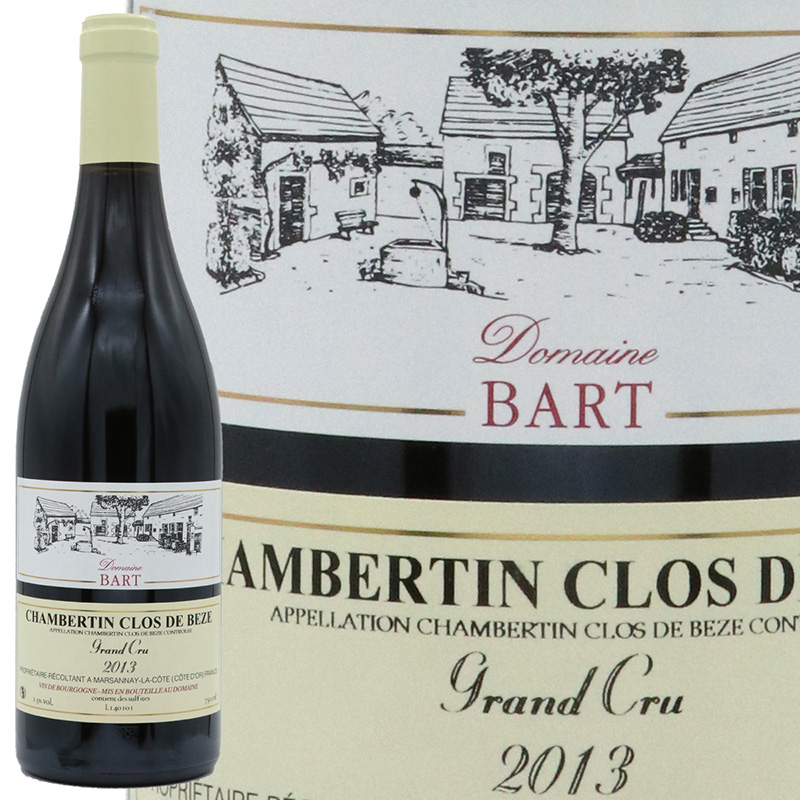 ドメーヌ・バール　シャンベルタン・クロ・ド・ベーズ グラン クリュ 2013