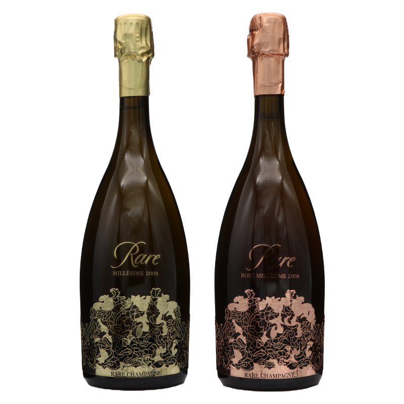 レア ラ・コレクション・ミレジム 2008 限定ギフトボックス入り ブリュット & ロゼ 2本セット