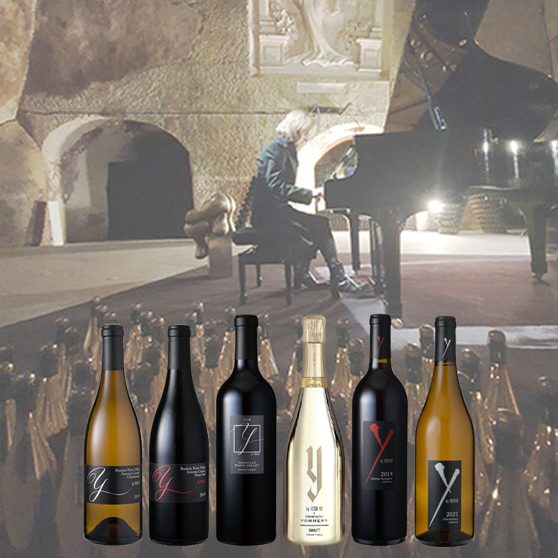 ヨシキ・カリフォルニアワイン×シャンパーニュ6本入り　シリーズをまとめて! 全部揃います。