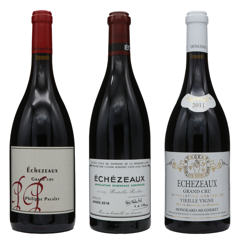 有名生産者エシェゾー・グランクリュ3本セット