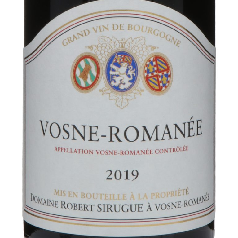 ドメーヌ ロベール シリュグ ヴォーヌロマネ 2019