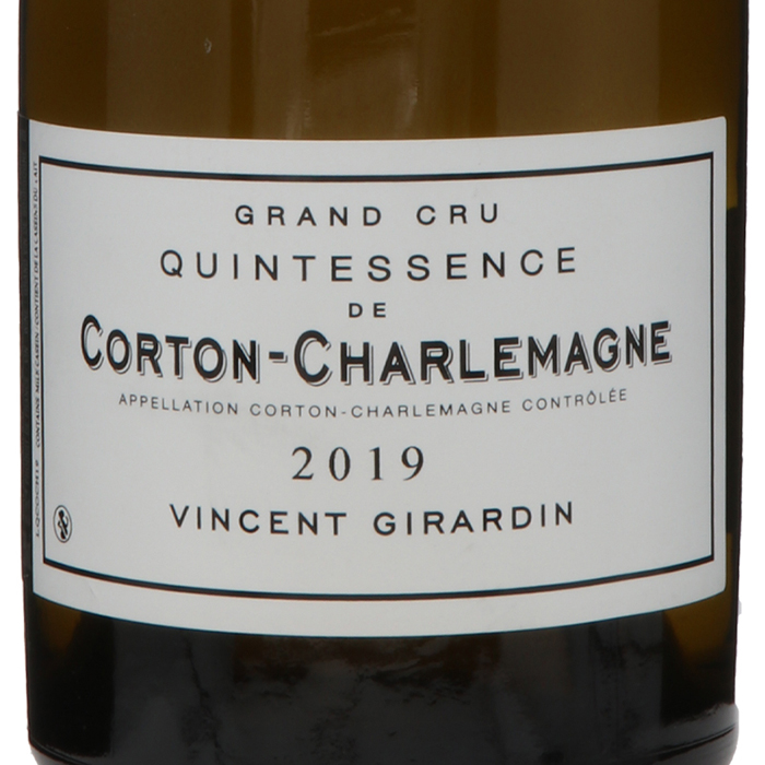 ヴァンサン ジラルダン カンテサンス ド コルトンシャルルマーニュ グラン クリュ 2019