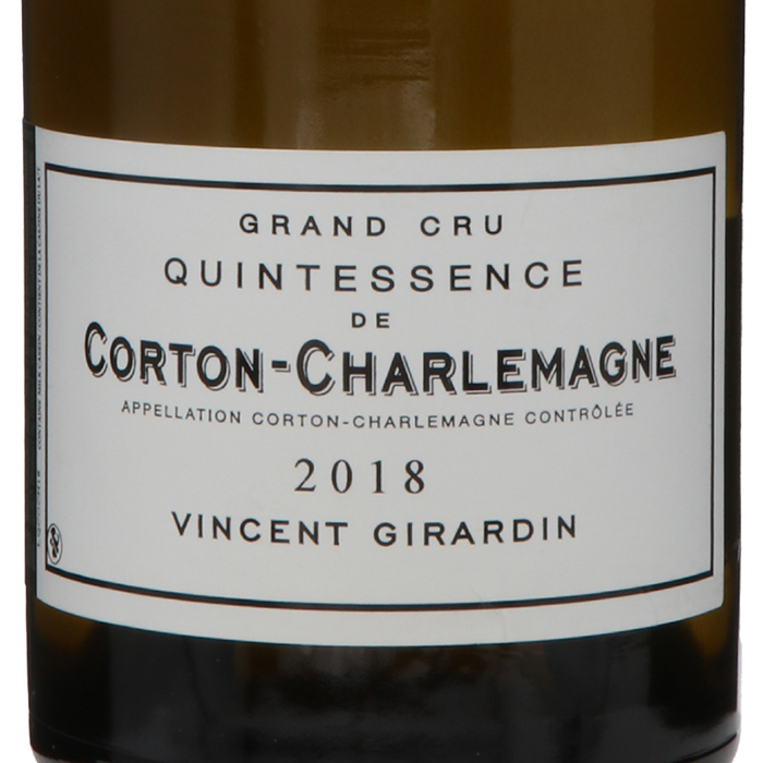 ヴァンサン ジラルダン カンテサンス ド コルトンシャルルマーニュ グラン クリュ 2018