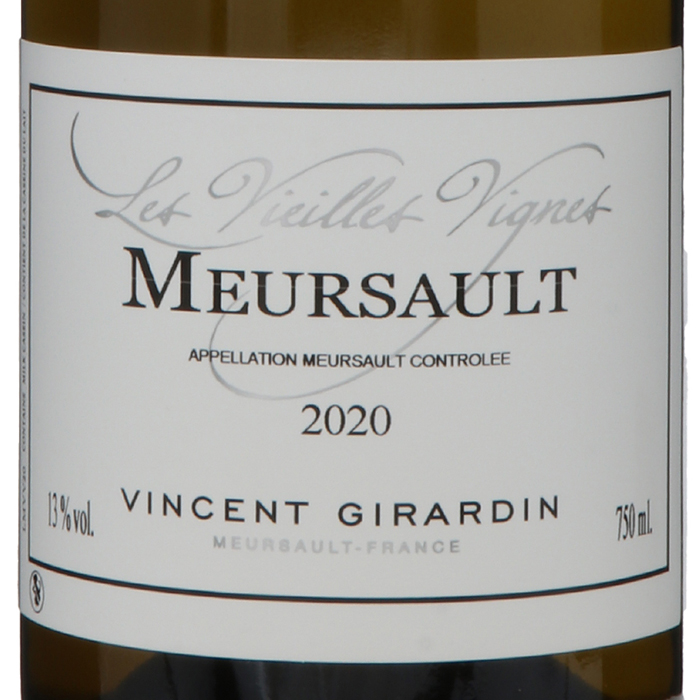 ヴァンサン ジラルダン ムルソー ヴィエイユ ヴィーニュ 2020