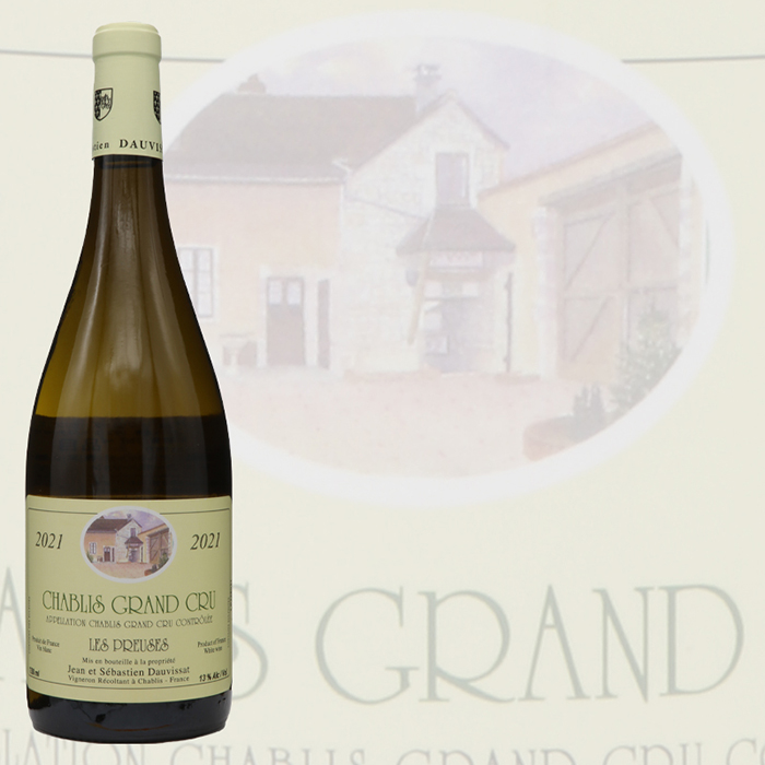 ジャン・エ・セバスチャン・ ドーヴィサ シャブリ グランクリュ レ プリューズ 2021